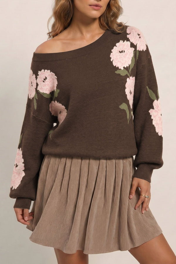 Soft Pastel Cozy Knit Sweater for Women - Stylish, Comfortable Casual Wear Perfect for Year-Round Fashion