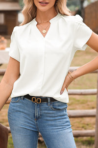 Petal Sleeve Blouse