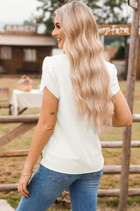 Petal Sleeve Blouse
