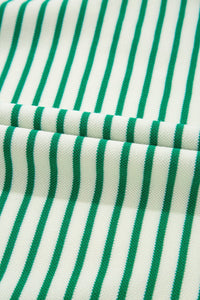 striped long sleeve top
