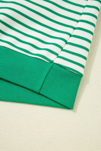 striped long sleeve top