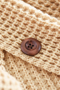 Thick Thread High Neck Bat Sleeve Knit Sweater