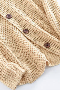 Thick Thread High Neck Bat Sleeve Knit Sweater