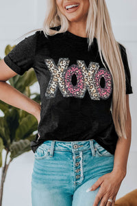 Tops Owl Print Crew Neck Sleeveless Tank Top