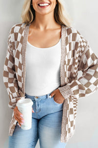 
Trendy Plus Size Women‚Äö Open Front Sweater Cardigan - Cozy Knit for Stylish Layering in Elegant Colors