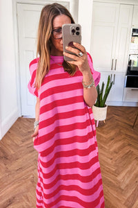 Trendy Women's Cotton T-Shirt Dress in Soft Fabric, Casual Fit, Perfect for, photo 4