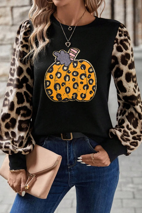 Trendy Women's Graphic Long Sleeve T-Shirt - Comfortable Casual Top in Stylish, front view