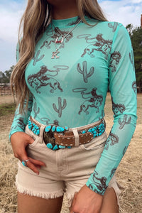 Trendy Women's Long Sleeve Tops - Stylish, Comfortable Fit in Vibrant Colors, front view