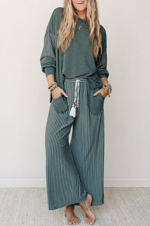 Trendy Women's Pant Sets - Stylish, Comfortable Outfits in Vibrant Colors for, front view