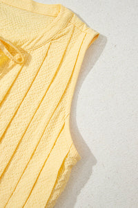 Pleated Tank Top