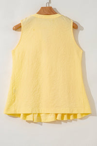 Pleated Tank Top