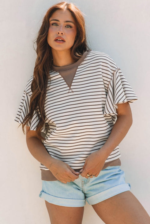 Women's Trendy Women's Short Sleeve Casual Tops in Vibrant Colors – Ideal for Everyday Comfort and Summer Adventures