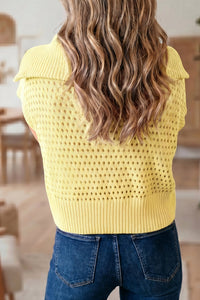 Trendy Women's Short Sleeve Knit Sweater - Soft, Casual Spring & Summer Fashion, photo 2