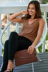 v neck tank top womens