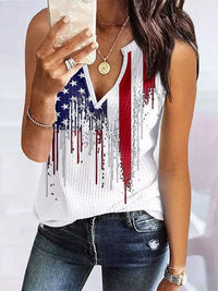 Lace Gradient Print Loose Short Sleeve T-Shirt