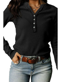 Versatile Fashion Waffle Pullover for Trendy Women