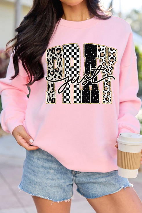 Vibrant Women's Graphic Sweatshirts - Cozy Casual Tops for Effortless Everyday, front view