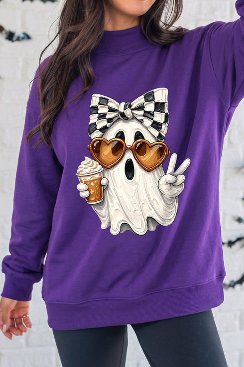 Vibrant Women's Graphic Sweatshirts - Cozy Hoodies for Casual Comfort and, front view