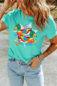 Vibrant Women's Graphic Tees - Trendy Casual Tops for Everyday Comfort and, photo 7