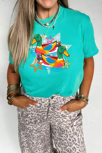 Vibrant Women's Graphic Tees - Trendy Casual Tops for Everyday Comfort and, photo 6