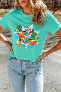 Vibrant Women's Graphic Tees - Trendy Casual Tops for Everyday Comfort and, photo 2