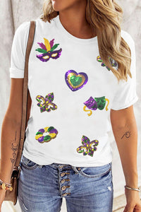 mardi gras tee
