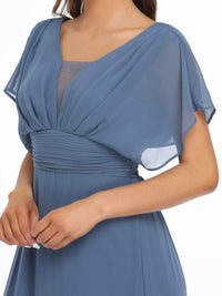 Women's A-Line Empire Waist Maxi Chiffon Evening Dress