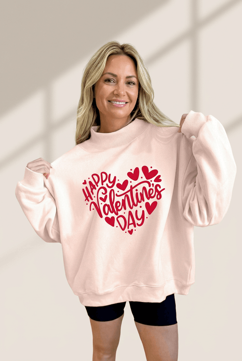 cozy-apricot-pink-heart-graphic-mock-neck-sweatshirt-for-women-stylish-valentines-day-top-with-perfect-fit