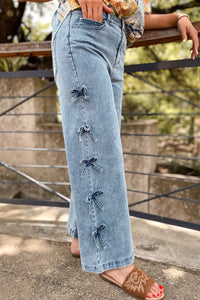 straight loose jeans