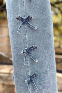 straight loose jeans
