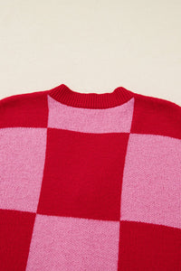 plaid cardigan