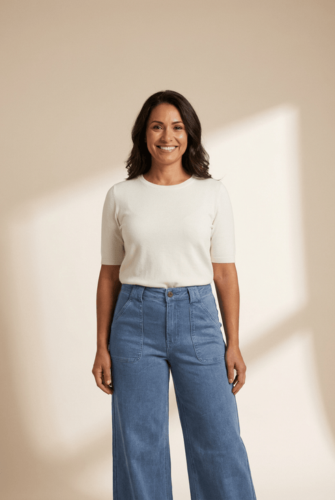 retro washed jeans