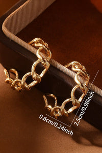 gold plated earrings
