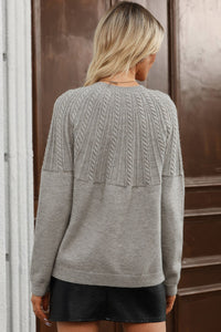 solid color cardigan