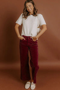 solid color pants