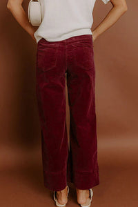 solid color pants