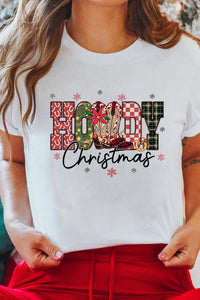 Christmas graphic t shirt