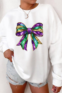 bow sweatshirt