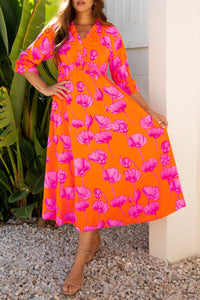 floral long dress
