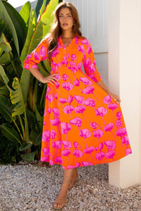 floral long dress