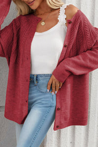 solid color cardigan