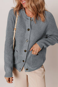 grey chunky cardigan