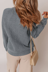 grey chunky cardigan