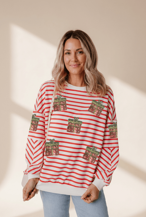 Christmas graphic sweatshirt