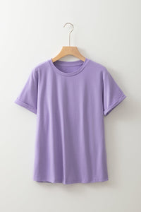 womens crew neck t shirt