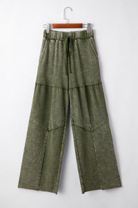 mineral wash trousers