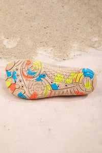 White Breathable Mesh Knit Doddle Anti-Slip Outdoor Water Shoes