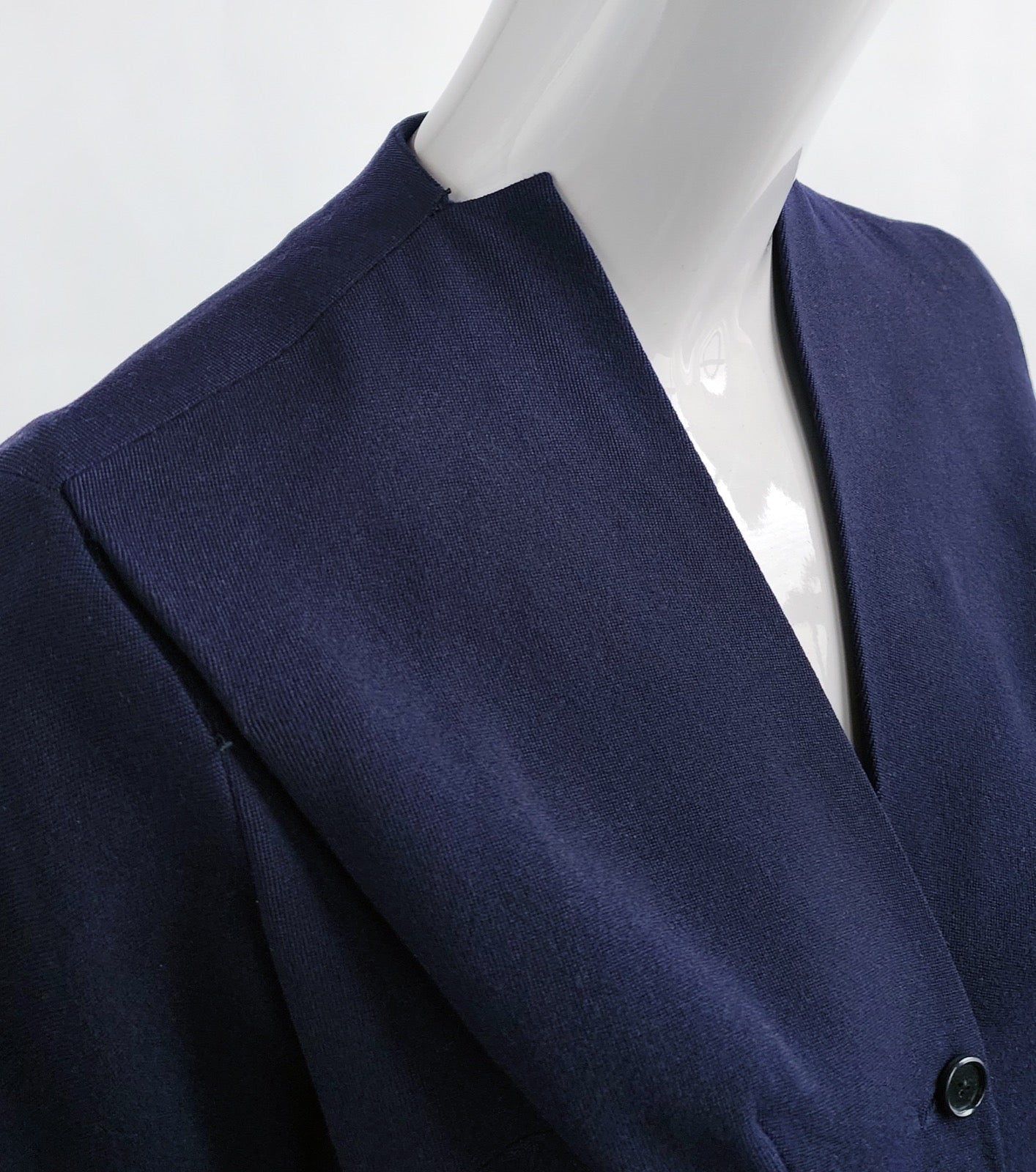 Christian Dior 1947 dress detail in textured pebbled evening cloth.