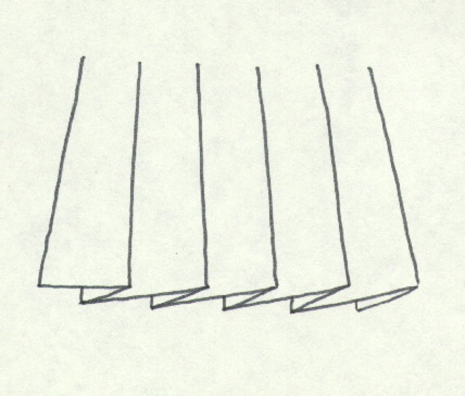 Funeral attire reference photograph on textile or garment surface.
